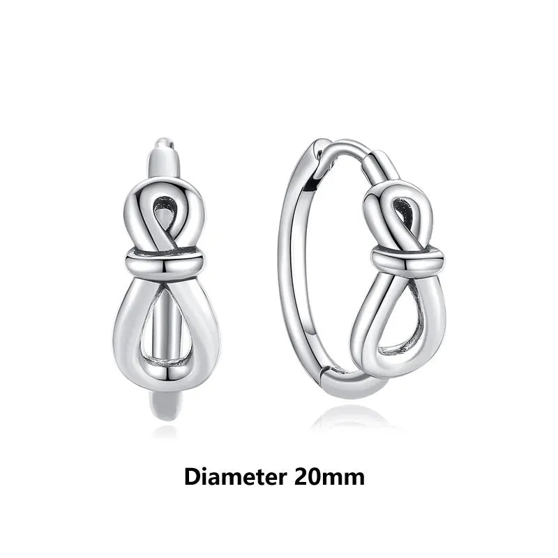 Original 925 Sterling Silver Earrings 2026 Stud Hoop Crystal Earings For Women Rose Gold Crown Heart Infinity Bee Earing...