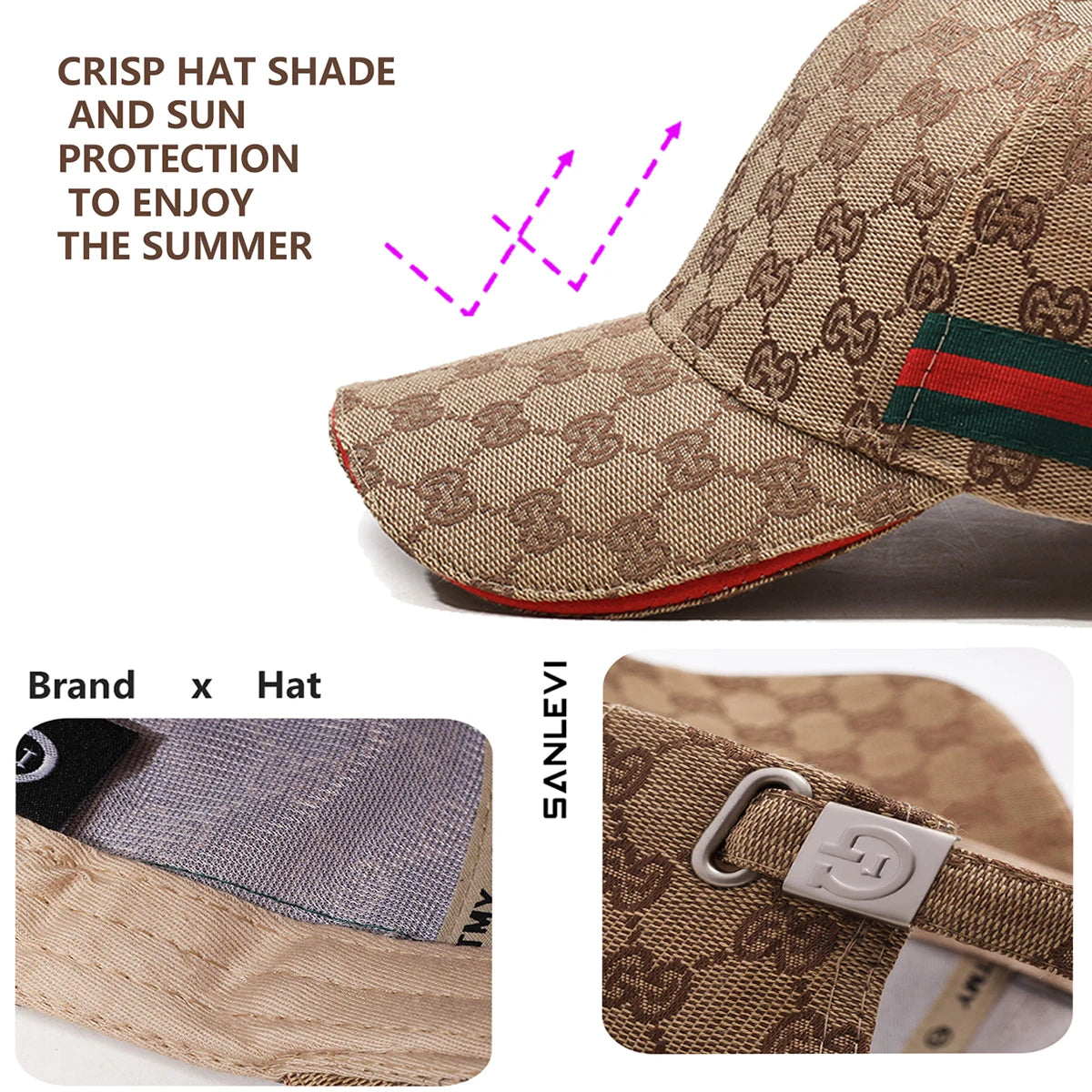 Hats Women's Sports Fashion Outdoor Baseball Caps Men's Embroidered Letter Caps Show Face Small Sunscreen Sun Hats |...