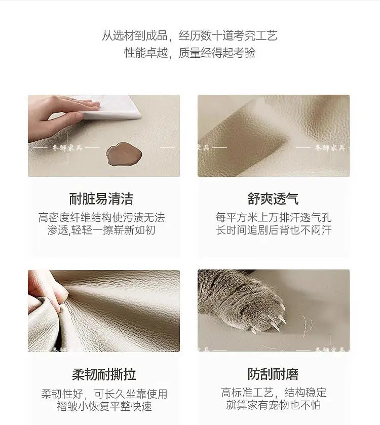 Fabric sofa modern simple living room combination large and small apartment furniture cat scratching skin leave-in technology cl
