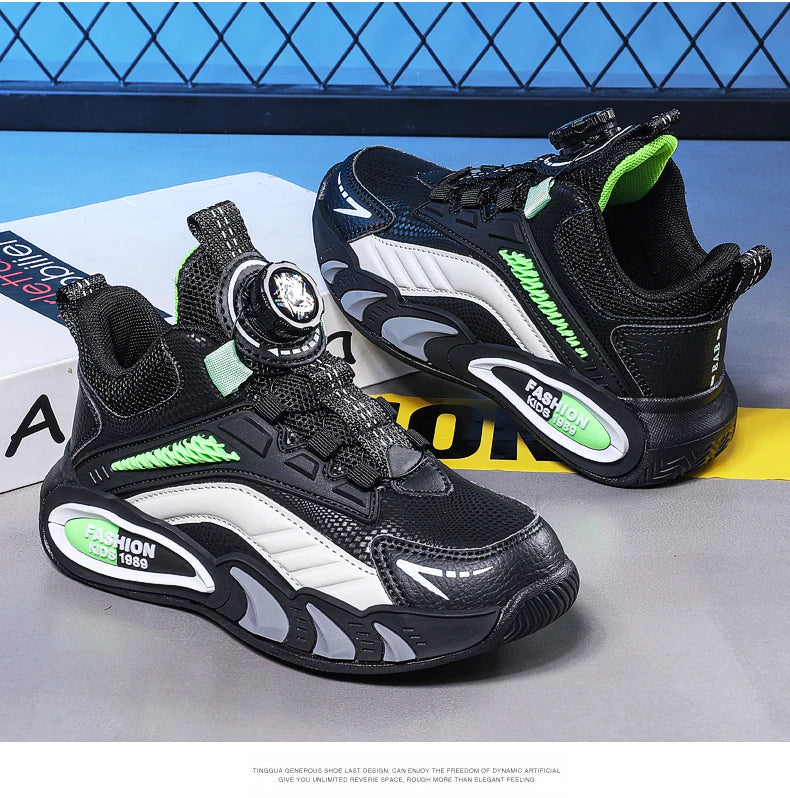 New Arrival Children Shoes Girls Boys Fashion Sneakers Comfortable Kids Sports Shoes Breathable Casual Leather Outdoor...