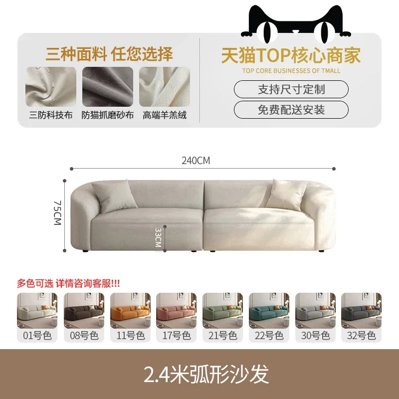 Lazy Relaxing Sofa Lounge Modern Elegant Armchairs Sofa Bedrooms Comfortable Reclining Muebles Para El Hogar Library...