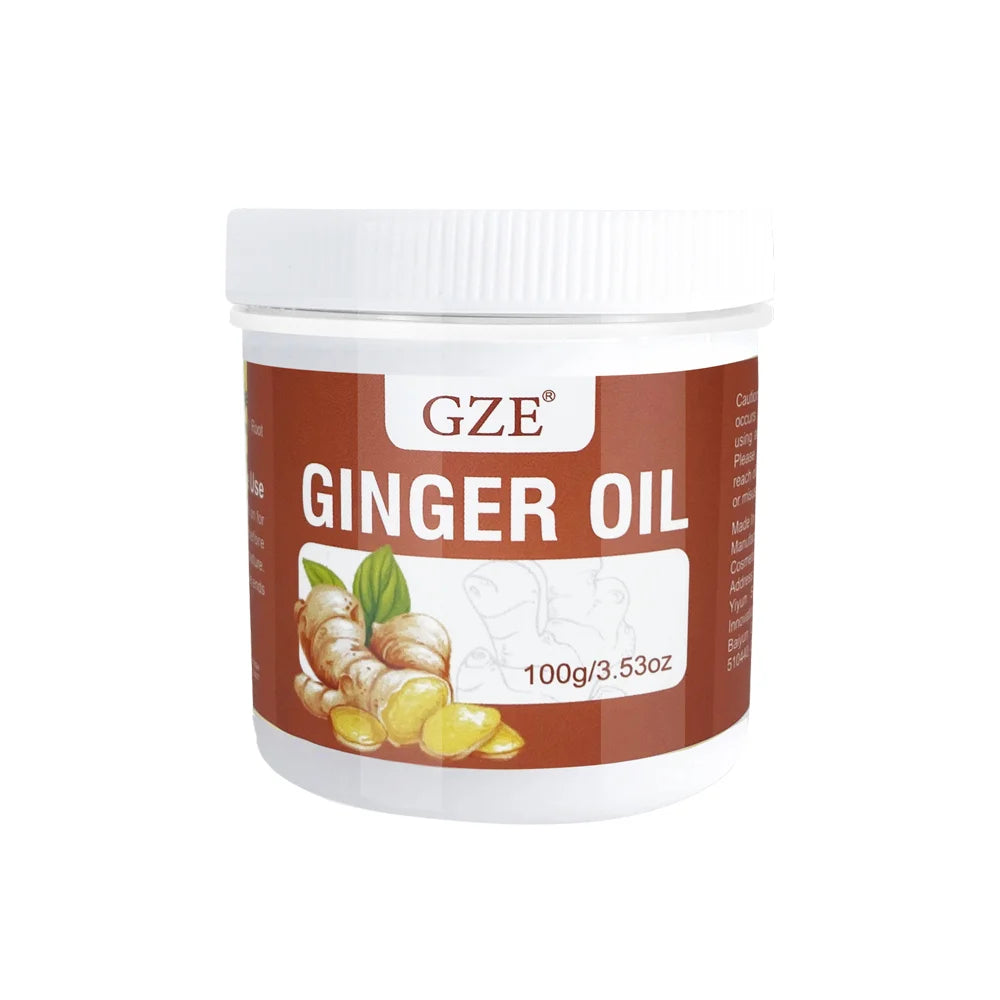 GZE Ginger Hair Oil, for longer, Fuller & Healthier Hair, Moisturizing - Kimlud