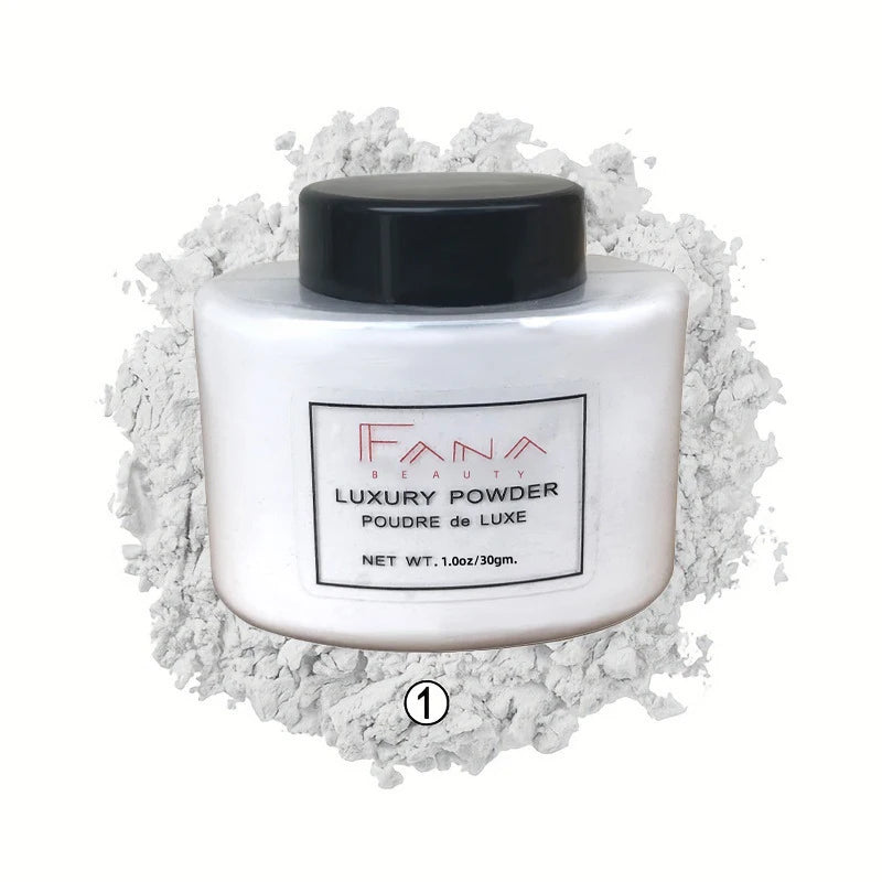 4 Colors Luxury Banana Powder Long-lasting Waterproof Light and Breathable Oil-controlling Setting Powder - Kimlud