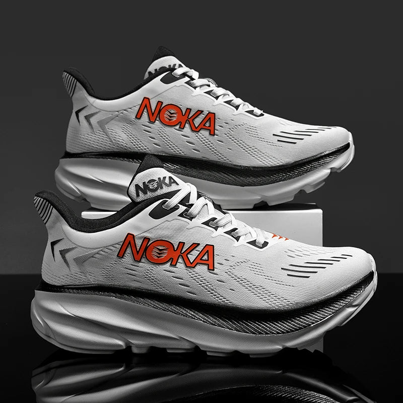 Men's Running Shoes Non-Slip Off-road Shoes Mesh Trainer Race Outdoor Breathable Cushioning Sneakers Couple Fashion Luxury shoes