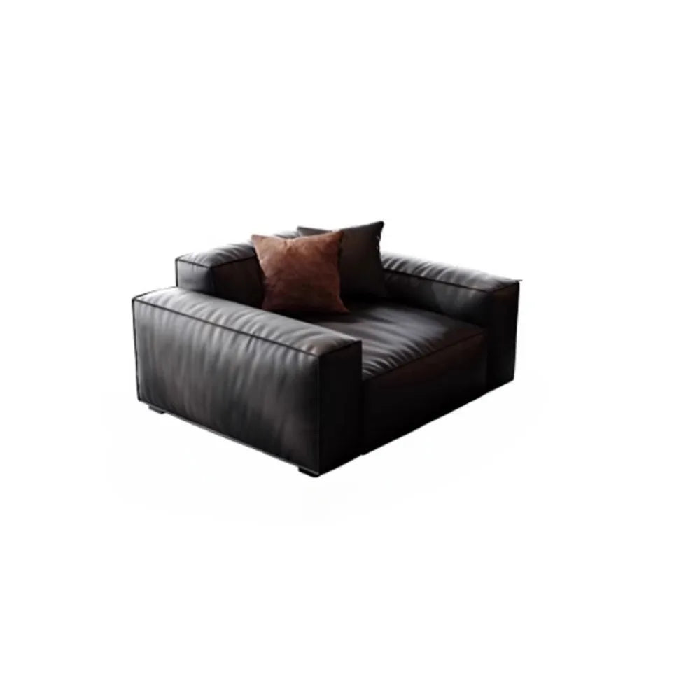 Family Italian Living Room Sofas Genuine Leather Sectional Apartment Relaxing Sofa Elegant Comfortable Muebles Home...