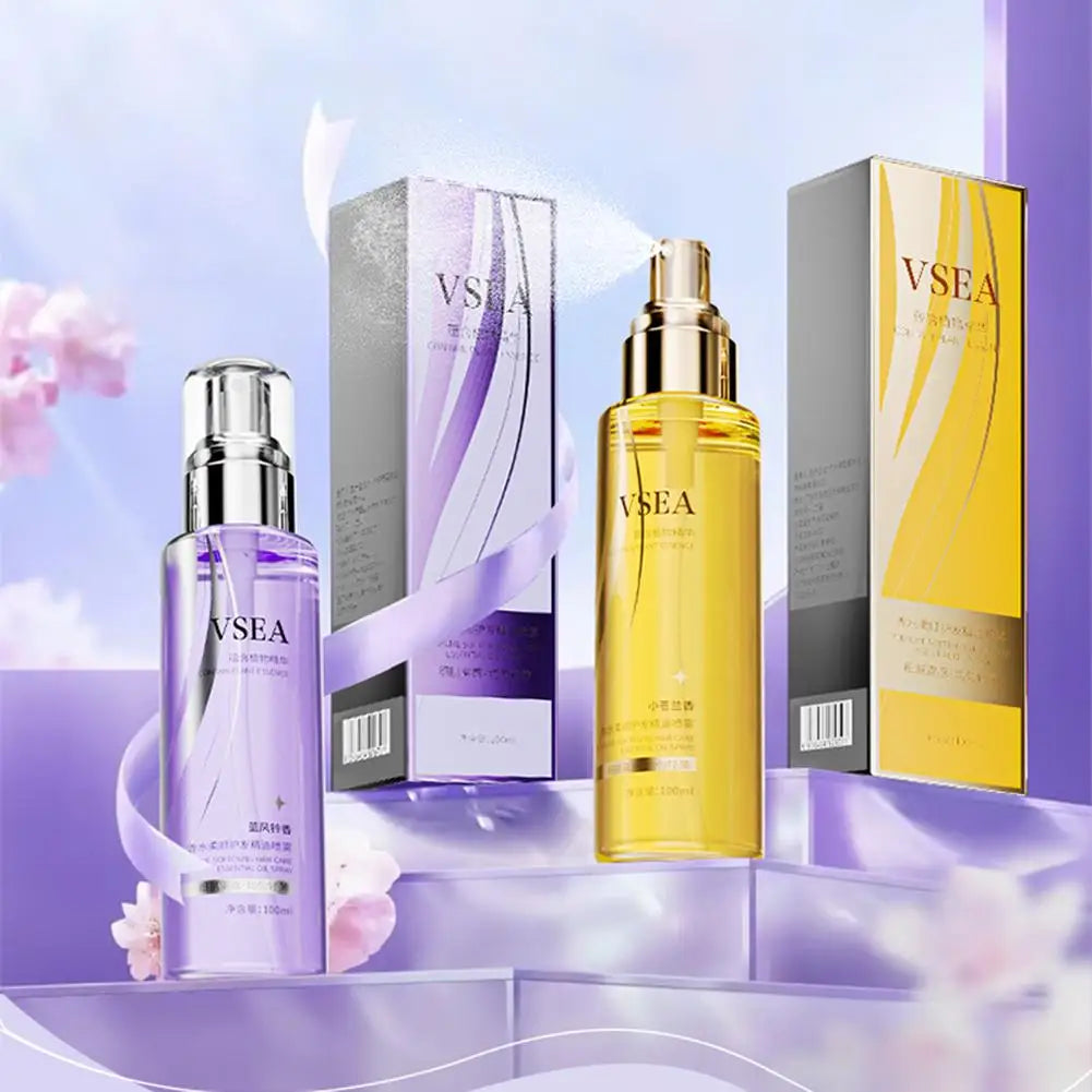 100ml Hair Care Essential Oil Spray For Women Repair Dry Anti-frizz Smooth And Long-lasting Hair Care For Fragrant...