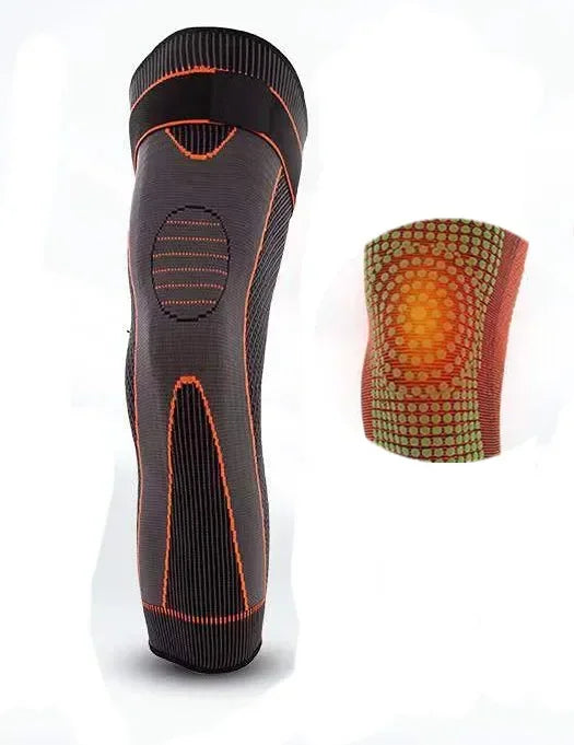 1 Pc Self Heating Knee Pads Brace Sport Mugwort warmth Long Knee pad Knee Support For Arthritis Joint Pain Relief Leg protection