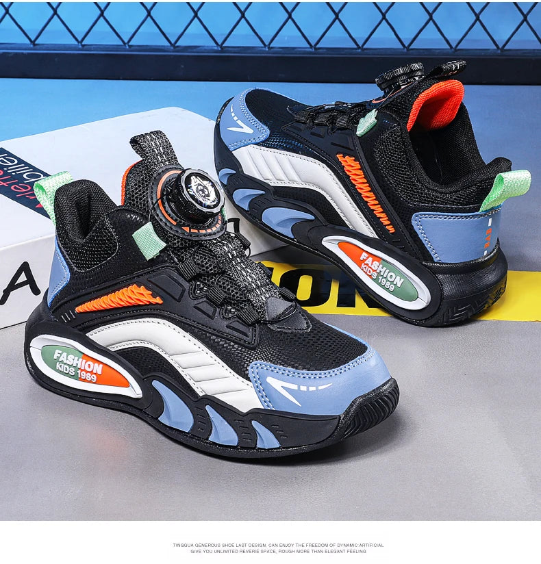 New Arrival Children Shoes Girls Boys Fashion Sneakers Comfortable Kids Sports Shoes Breathable Casual Leather Outdoor...