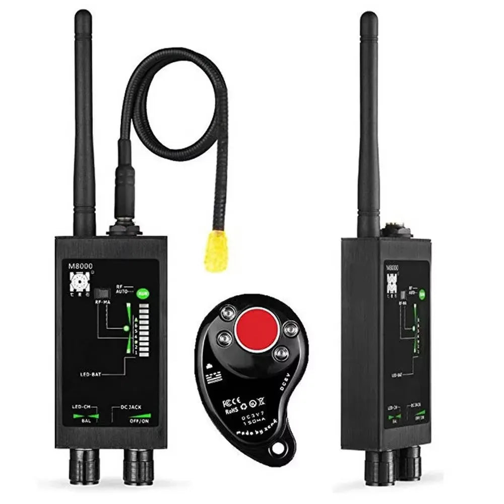 Auto Search Anti Spy Detector Find Hidden Cam Bugs GPS Trackers RF remote control Wireless Signal Alarm Scanner...