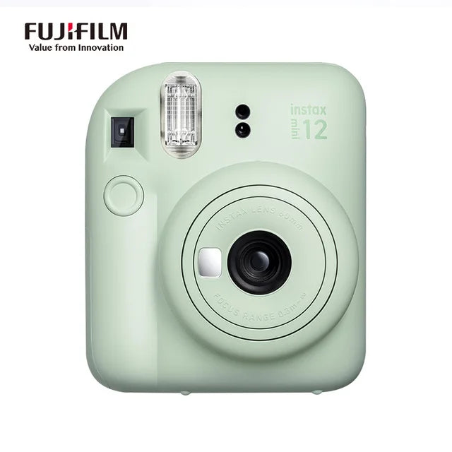 Genuine Fujifilm Instax Mini 12 Instant Camera With 20 Sheets Mini Film Paper Camera Shoulder Strap Bag Accessories Gift Suit - Kimlud