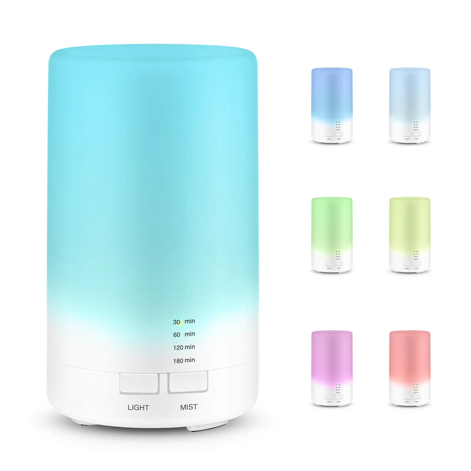 Air Humidifier USB Aroma Diffuser Essential Oil Purifier Color Lamp Aromatherapy Electric Smell Distributor For Home...