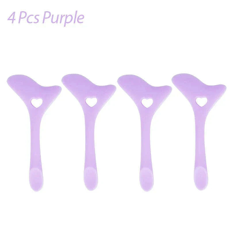 Silicone Eyeliner Makeup Useful Tool Stencils Wing Tips Marscara Drawing Aid Face Cream Mask Resusable Multifunction Makeup Tool