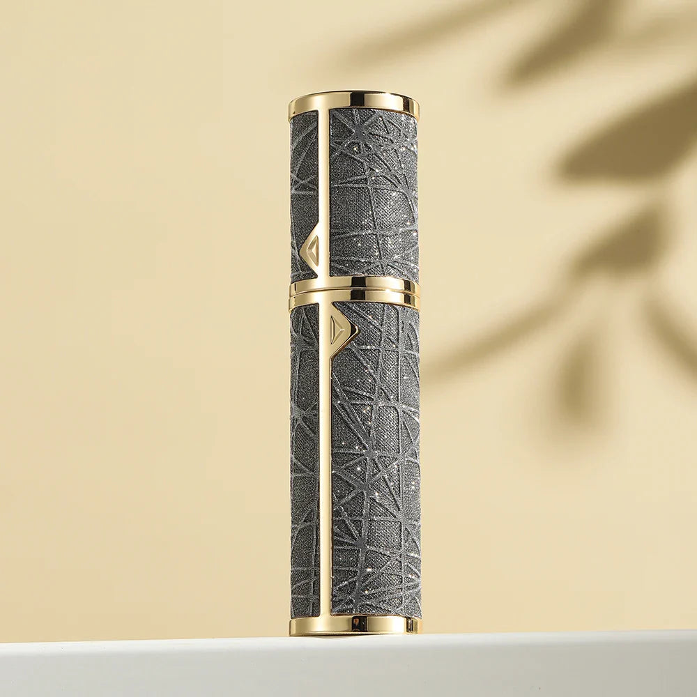 5ml Leather Perfume Atomizer Portable Liquid Cosmetics Containers Traveling Mini Perfume Refillable Bottles Empty Spray