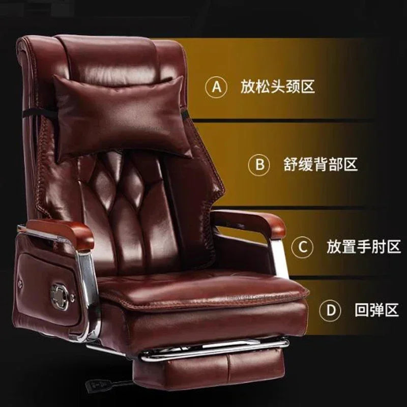 Accent Mobile Office Chairs Ergonomic Comfortable Adjust Recliner Office Chairs Computer Commerce Furniture Silla Oficina LLOC - Kimlud