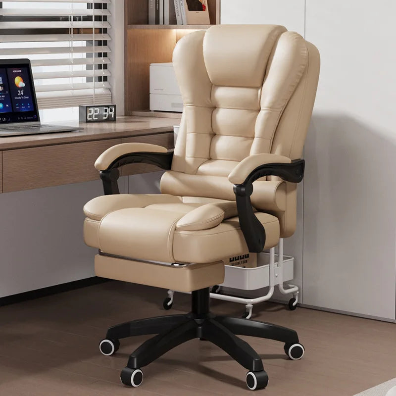 Acrylic Chair Fashionable White Gaming Chair on Wheels Desk Office Armchairs Pulley Homcom Chaise Pliable Living Room Chairs