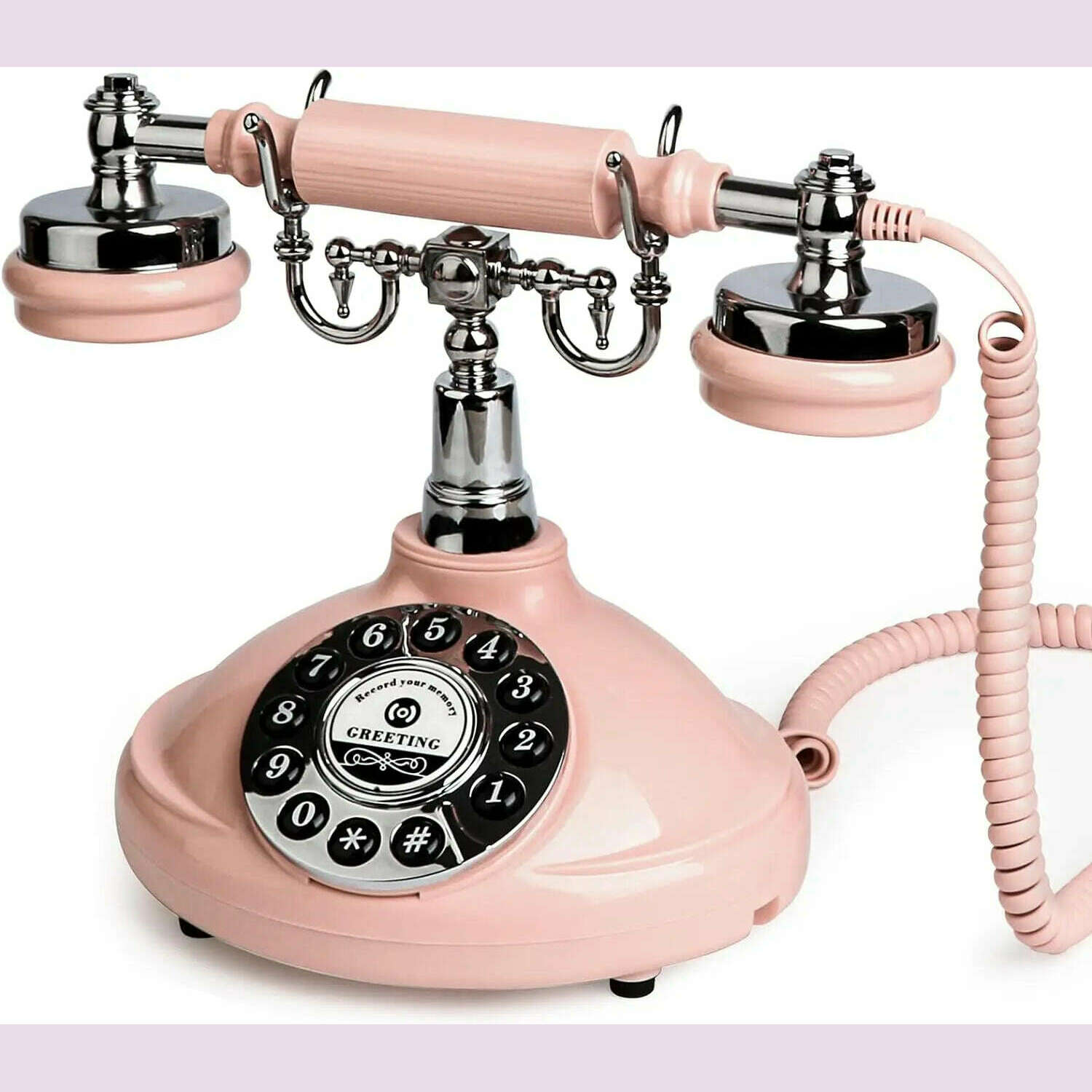 Audio Guest Book Wedding Phone Vintage Style Audio Message Voicemail for Graduation Retirement Party Birthdays Baby Shower