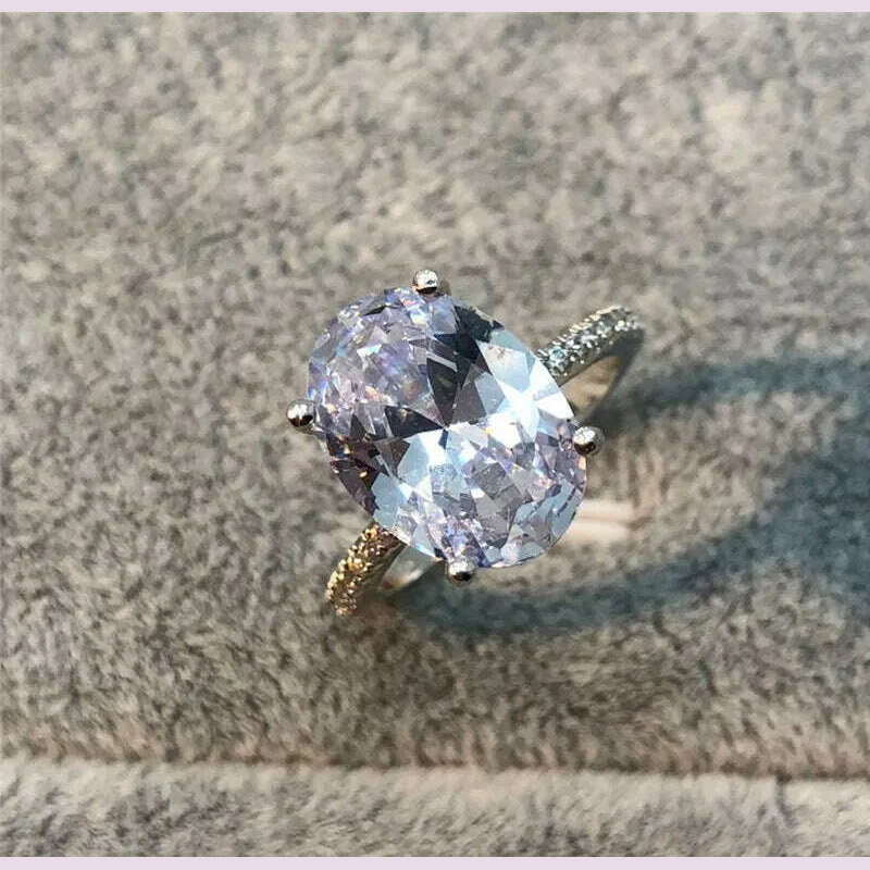 choucong Luxury Promise Ring Real 925 sterling Silver AAAAA Sona cz Engagement Wedding band Rings For Women Fine Jewelry