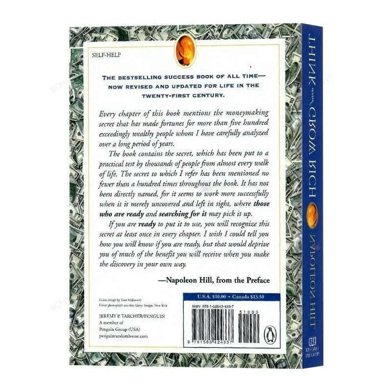 Classic Inspirational Novels Think and Grow Rich