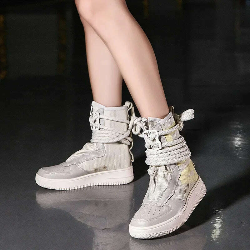 Cool Fashion Tenis Masculino High Top Casual Flat Men's Sneakers Breathable Designer Men's Shoes Running Shoes Free Shipping