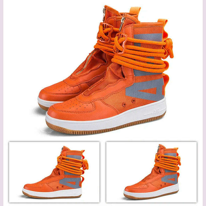 Cool Fashion Tenis Masculino High Top Casual Flat Men's Sneakers Breathable Designer Men's Shoes Running Shoes Free Shipping