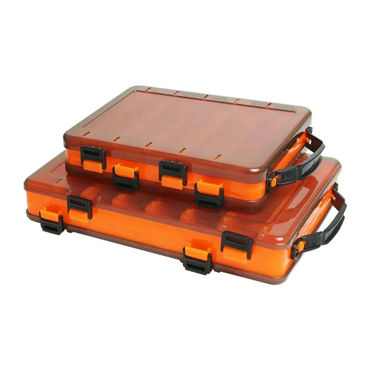 Double-sided Lure Box Double-layer Tool Box Hard Bait Box Accessories Box Wooden Shrimp Box Minnow Pencil Fish Lure Box