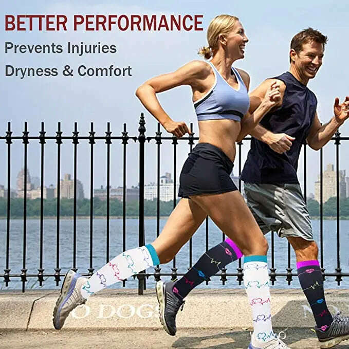 Dropship Compression Stockings Batch Socks Varicose Veins Nurse Socks Football Running Men Women Outdoor Sports Socks Unisex