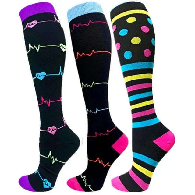 Dropship Compression Stockings Batch Socks Varicose Veins Nurse Socks Football Running Men Women Outdoor Sports Socks Unisex