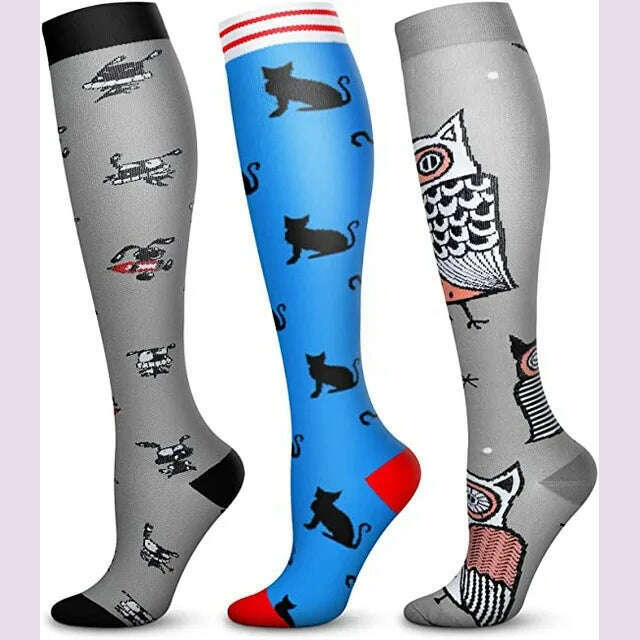 Dropship Compression Stockings Batch Socks Varicose Veins Nurse Socks Football Running Men Women Outdoor Sports Socks Unisex