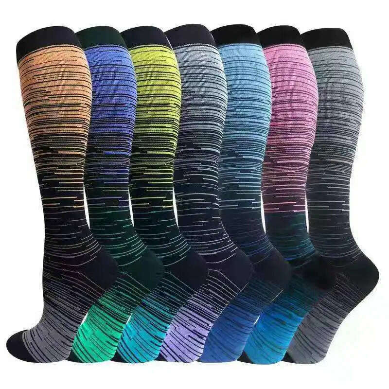 Dropship Compression Stockings Batch Socks Varicose Veins Nurse Socks Football Running Men Women Outdoor Sports Socks Unisex