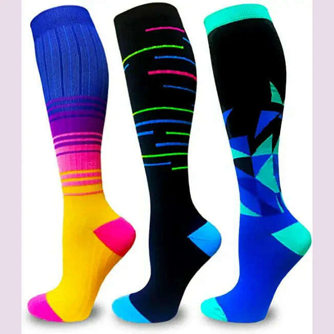 Dropship Compression Stockings Batch Socks Varicose Veins Nurse Socks Football Running Men Women Outdoor Sports Socks Unisex