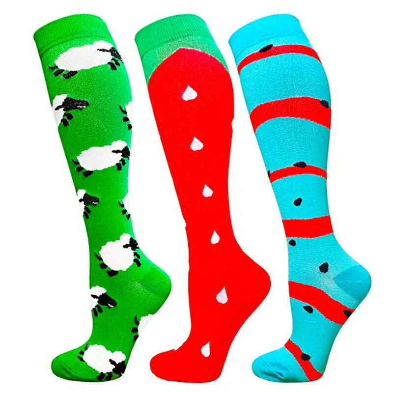 Dropship Compression Stockings Batch Socks Varicose Veins Nurse Socks Football Running Men Women Outdoor Sports Socks Unisex