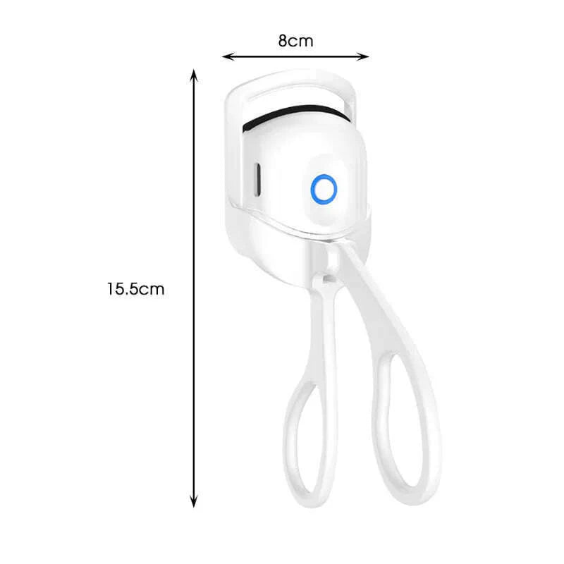 Electric Heated Eyelash Curler Professional Electric Temperature Control Charging Lasting Eyelash Curler Portable Lash Makeup