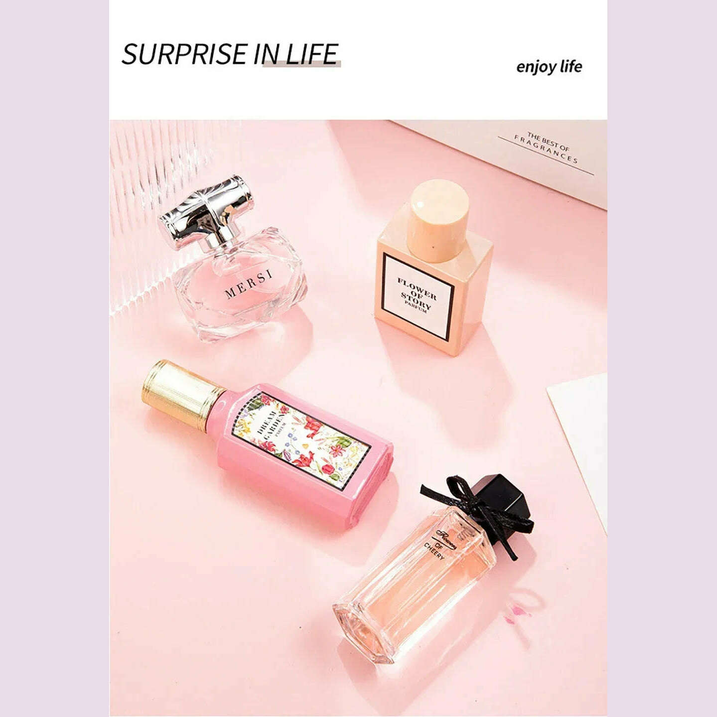 Floral Scent Gift Box 110ml Four Piece Set Women Духи Fragrance Perfume Balminess Pheromone Eau De Parfum Floral Scent Toilette