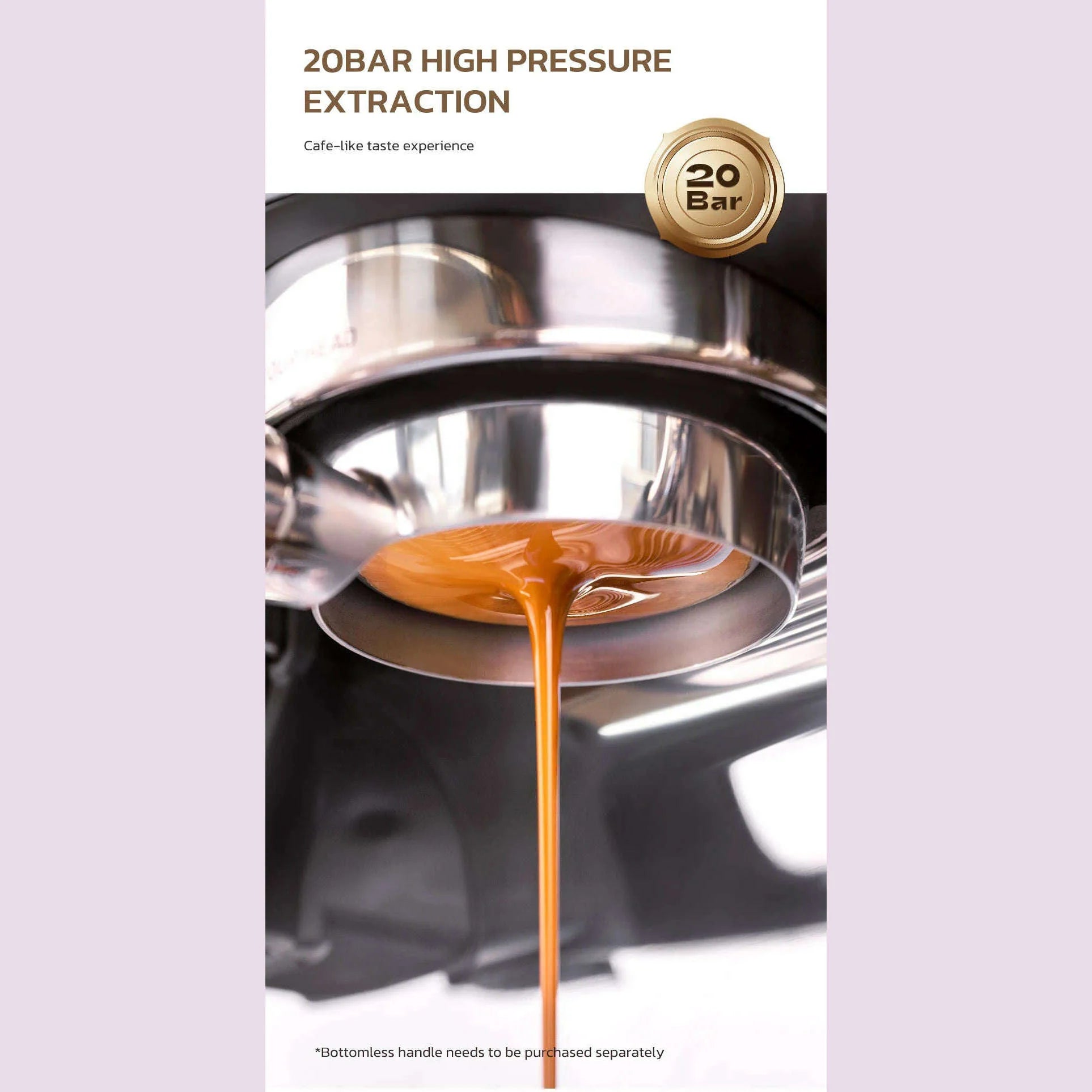 HiBREW Dual Boiler System Barista Pro 20Bar Bean to Espresso Cafetera Coffee Machine with Full Kit for Cafe Hotel Restaurant H7A