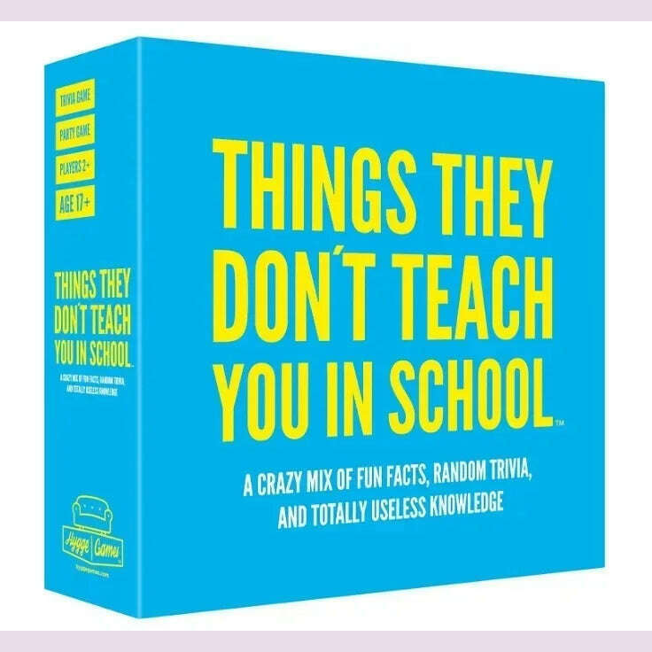 I Should Have Known That! Trivia Game Green Board Game 110 Cards With 400 Questions About Things That You Should Know Card Game