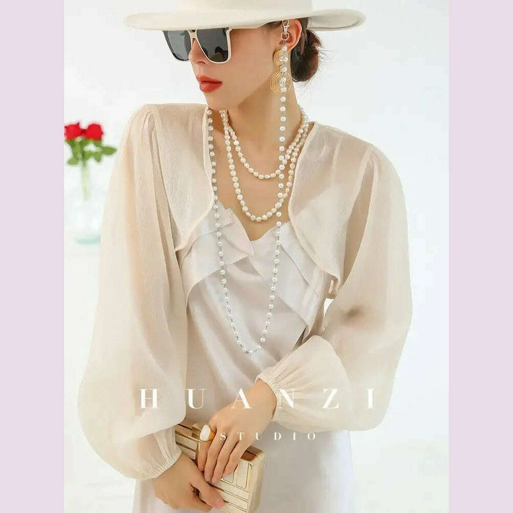 Jackets Women Temperament Sheer Popular Sun-proof Female Thin Summer Loose Breathable Korean Style Casual All-match Graceful New