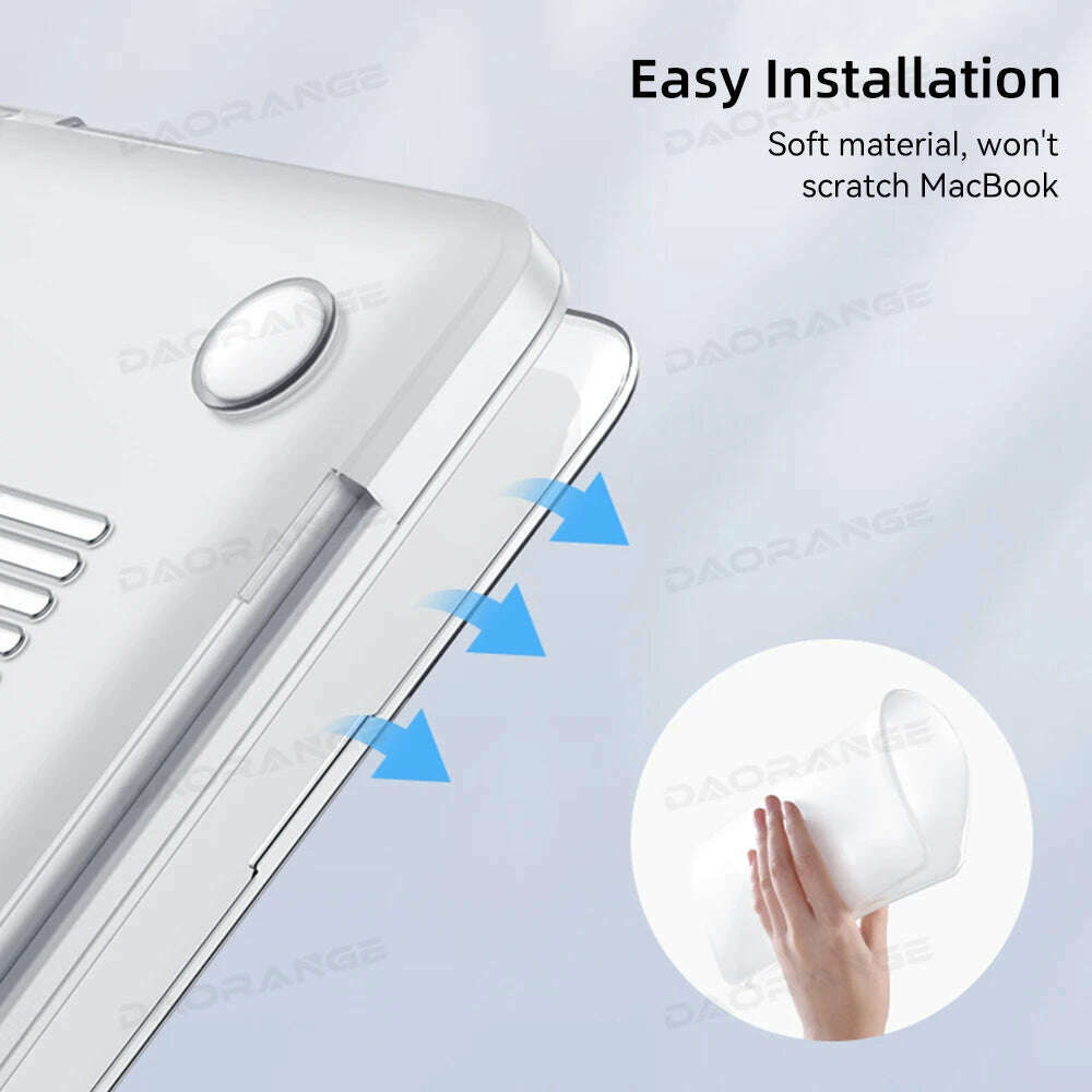 Laptop Case For MacBook 11 13 14 15 16 Inch For MacBook Pro 14.2 A2442 A2779 Mac book Air 13.3 M2 13.6 A2681 Protective Cover