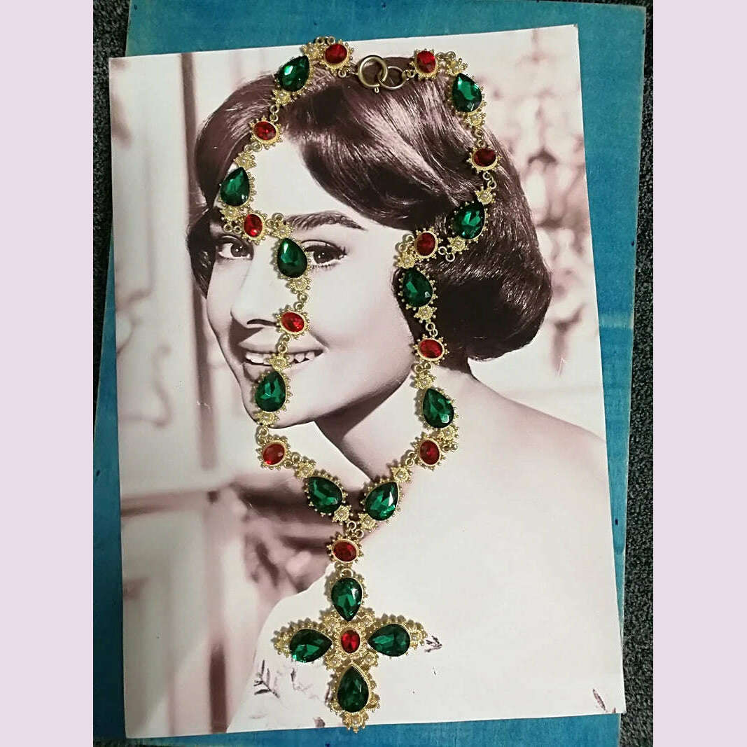 luxury crystal statement choker necklace party jewelry for women accossery personalized necklace