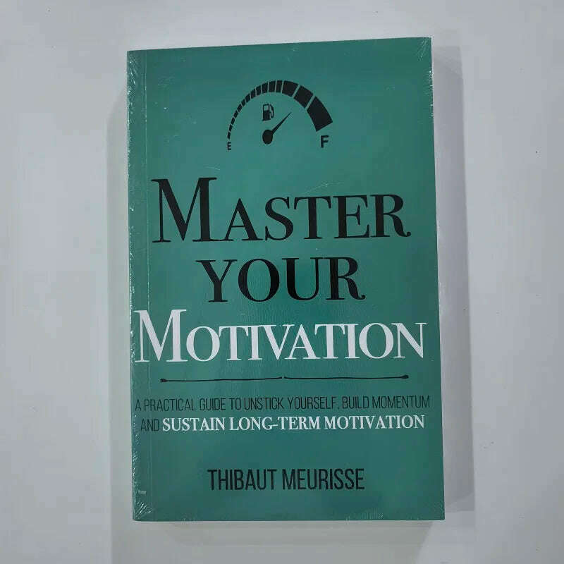 Master Your Thinking, Time,Beliefs,Motivation,English Original Novel By Thibaut Meurisse Better Manage Your Feelings Book