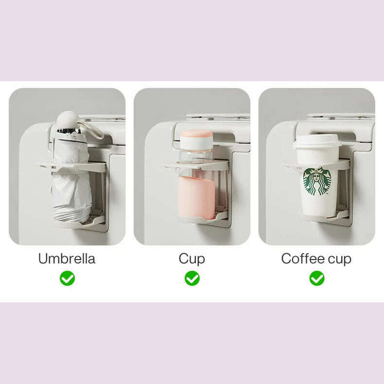 Mixi New Aluminum Frame Suitcase Carry On Rolling Luggage with USB Port Boarding Cabin Cup and Phone Holder 20 24 Inch