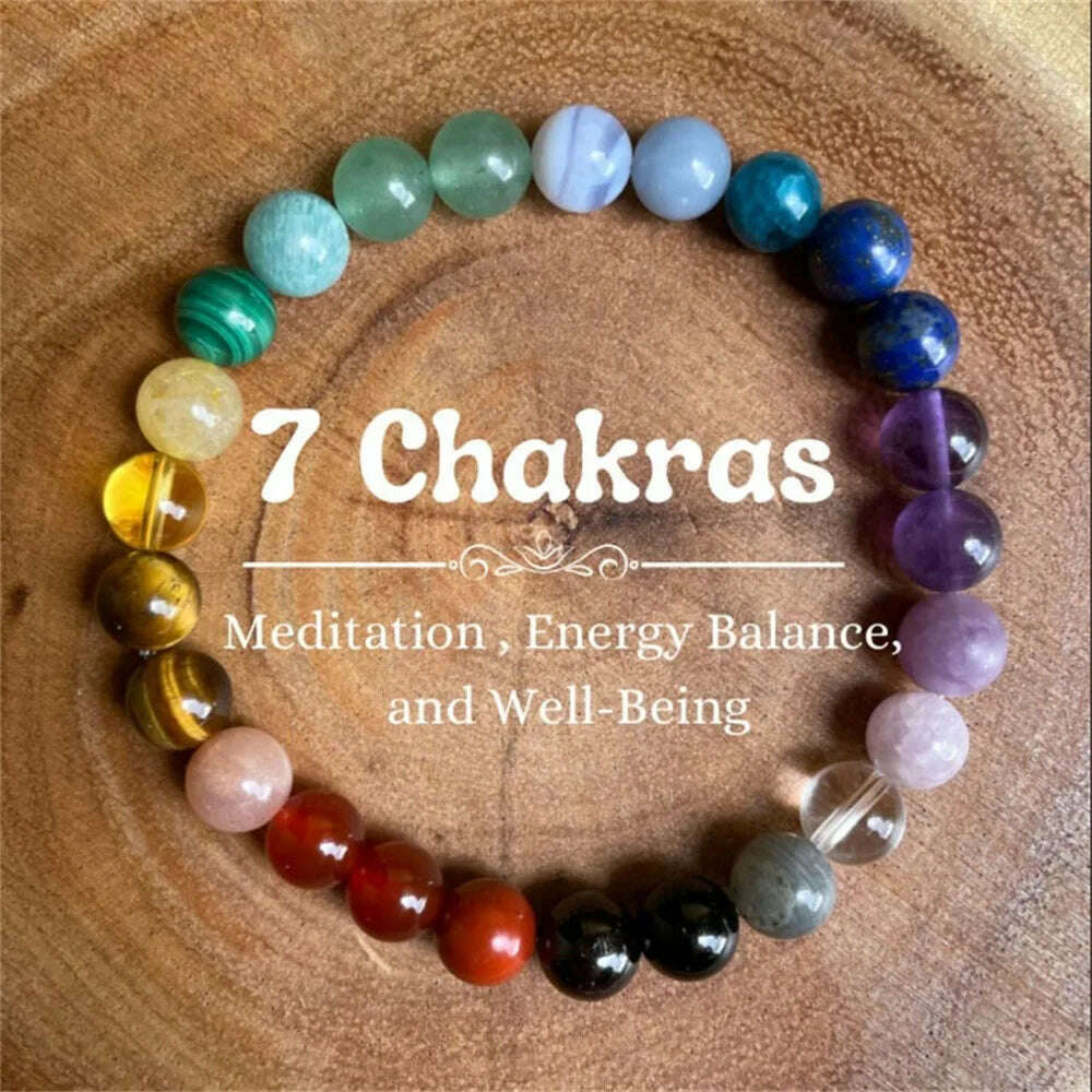 Natural Amethyst Body-purify Slimming Bracelet Stone Energy Yoga Bracelets for Women Weight Loss Bracelet Fatigue Relief Healing