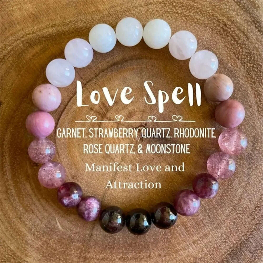 Natural Amethyst Body-purify Slimming Bracelet Stone Energy Yoga Bracelets for Women Weight Loss Bracelet Fatigue Relief Healing