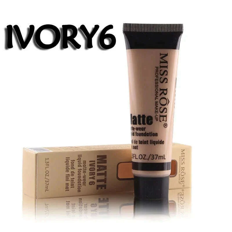 Professional Base Matte Liquid Foundation Makeup Waterproof Face Concealer Foundation Cosmetics Repair Face Make Up