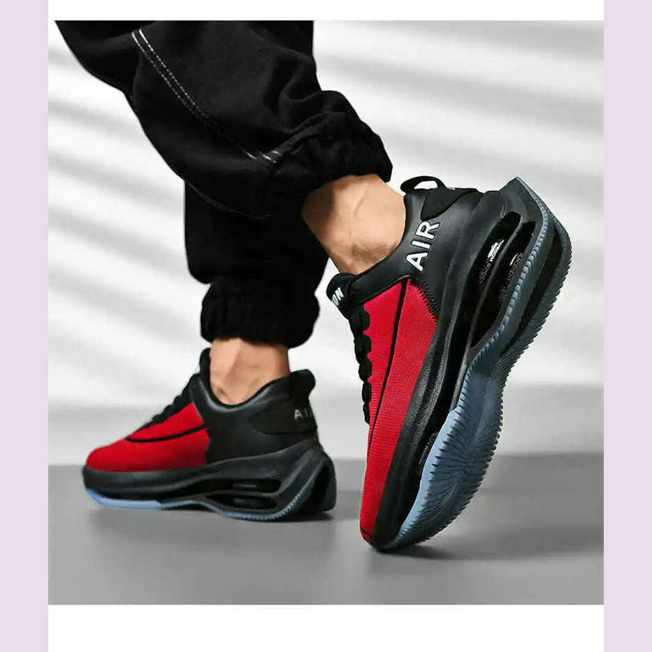 Size 9.5 High Sneakers Trainers Designer Shoes For Boy With Rubber Sole Vulcanise Shoes Shose Men's Slip-Ons Black Tennis Flats
