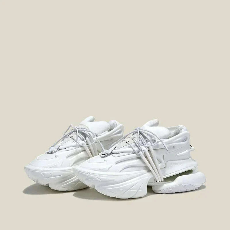 Summer Women's Shoes White Shoes On Platform Ladies Woman Vulcanize Casual Breathable Sneaker Black Chunky Sneakers Spring