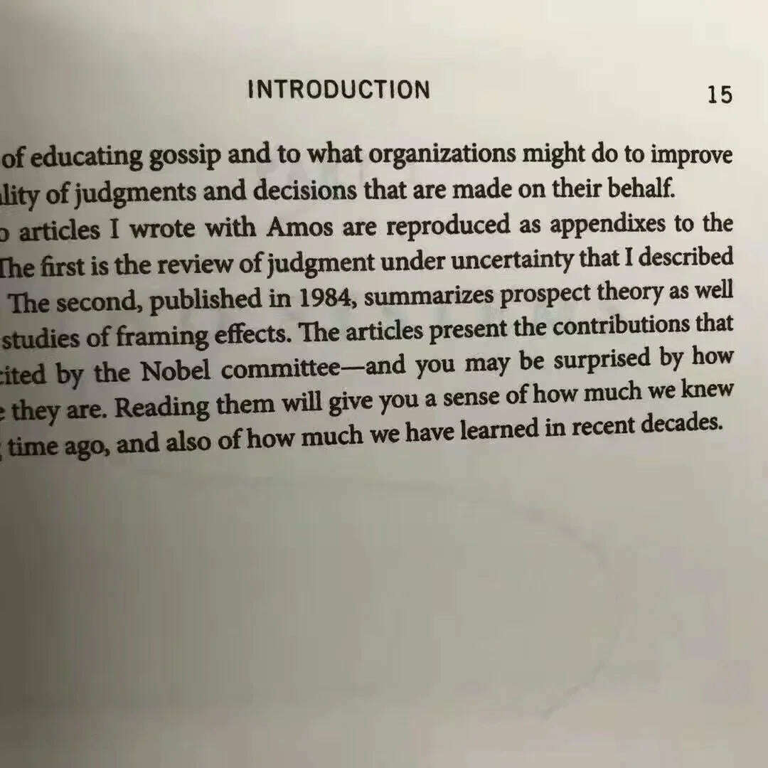 Thinking Fast and Slow Economic Books In English Self Management Novels