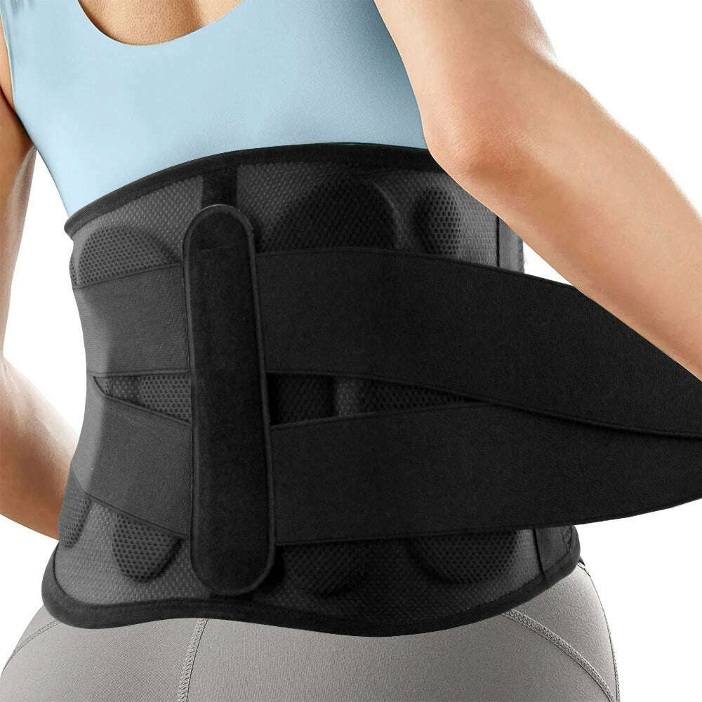 Waist Brace for Lower Back Pain Women Men, Back Support Braces for Lower Back Pain Relief, Sciatica, Herniated Disc, Scoliosis