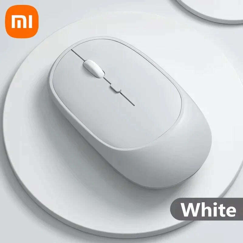 Xiaomi Wireless Mouse Bluetooth-compatible 2.4G Silent Mice Adjustable DPI Ergonomic Design USB Rechargeable Gaming Office Mouse
