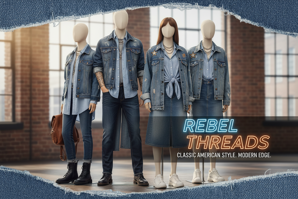 Denim Tops & Jackets