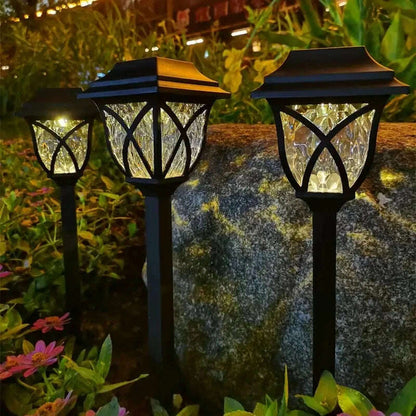 10 Pack Solar Yard Lights Bright Lawn Lights Outdoor Waterproof Led Solar Pathway Lights Landscape Path Lights